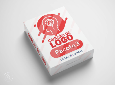 Pacote 3 - Criação de Logo + 3 artes de itens para Papelaria